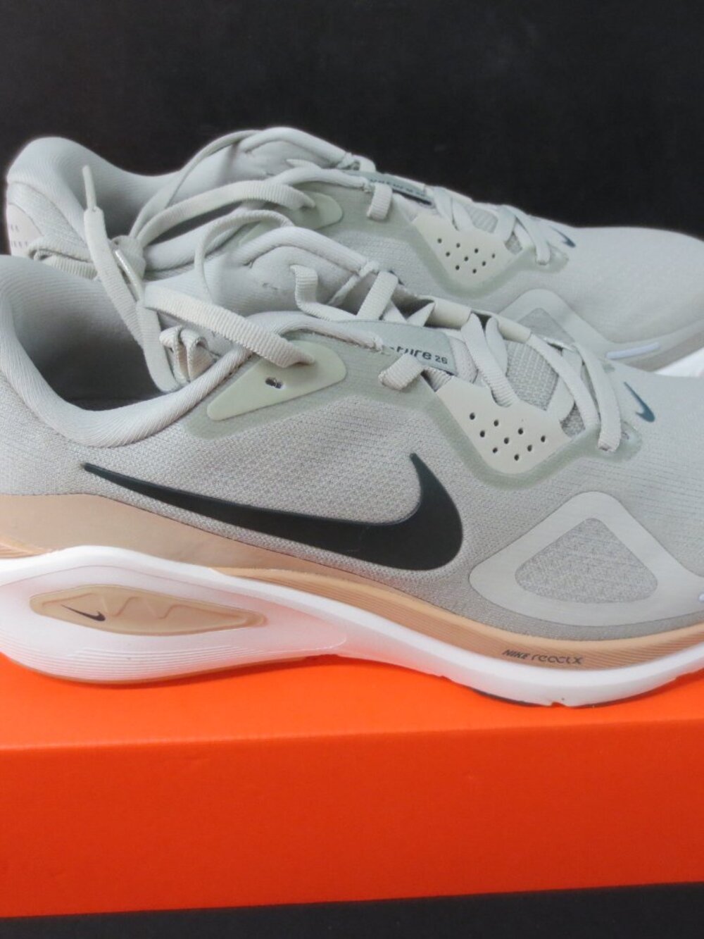 Nike Structure 26 Men's Road Running Shoes Sz: 9.5 Spruce Fog/Blk HJ1102-301 NIB